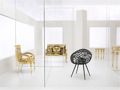 versace home celebrates family|Versace house walls.